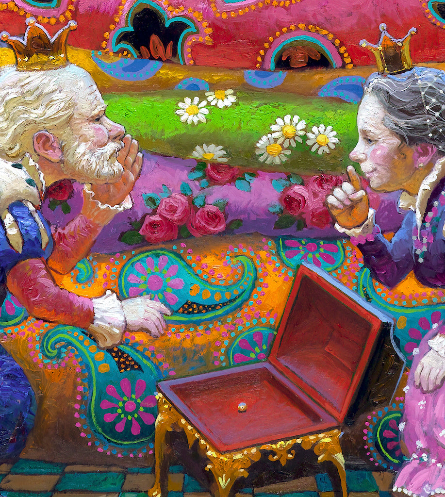 Artifact Puzzles - Victor Nizovtsev Princess And The Pea Wooden Jigsaw Puzzle