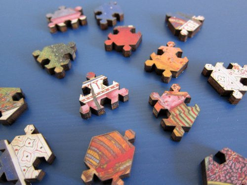 Artifact Puzzles - Bundi Palace Garden Miniature Wooden Jigsaw Puzzle