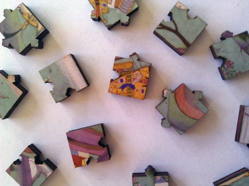 Artifact Puzzles - Deccan Miniature Wooden Jigsaw Puzzle