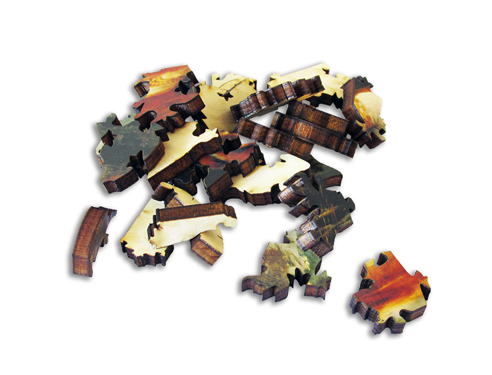Artifact Puzzles - Waterhouse Lady Of Shalott Wooden Jigsaw Puzzle