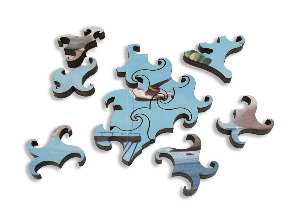 Artifact Puzzles - Paul Bond Ode To A Zen Koan Wooden Jigsaw Puzzle