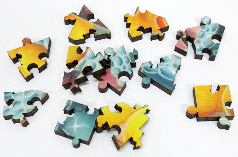 Artifact Puzzles - Justin Hillgrove Overwhelming Odds Wooden Jigsaw Puzzle
