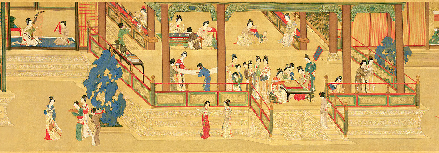 Artifact Puzzles - Qiu Ying Han Palace Wooden Jigsaw Puzzle