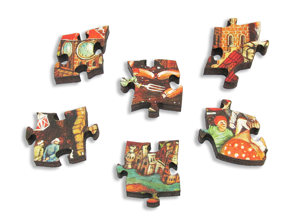 Artifact Puzzles - Tyukanov Uprising Of The Sausages Wooden Jigsaw Puzzle