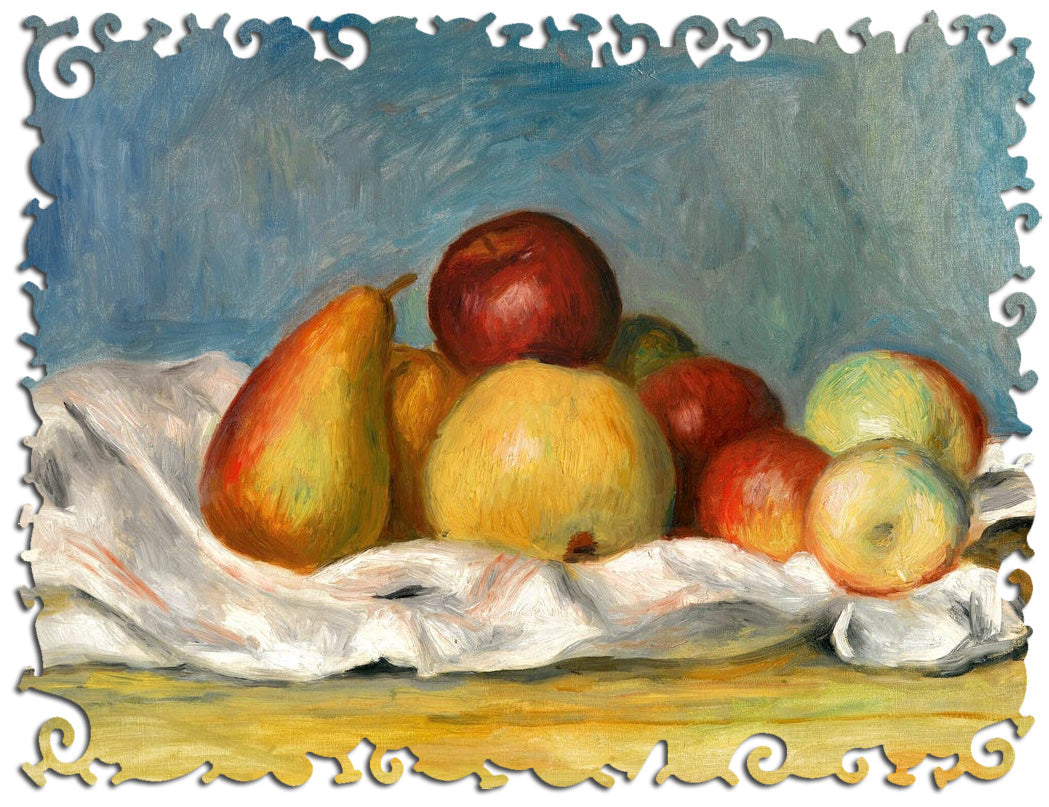 Artifact Puzzles - Renoir Pears Wooden Jigsaw Puzzle