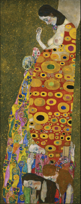 Embracing Hope by Gustav Klimt