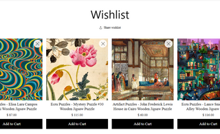 Wish Lists are Back!