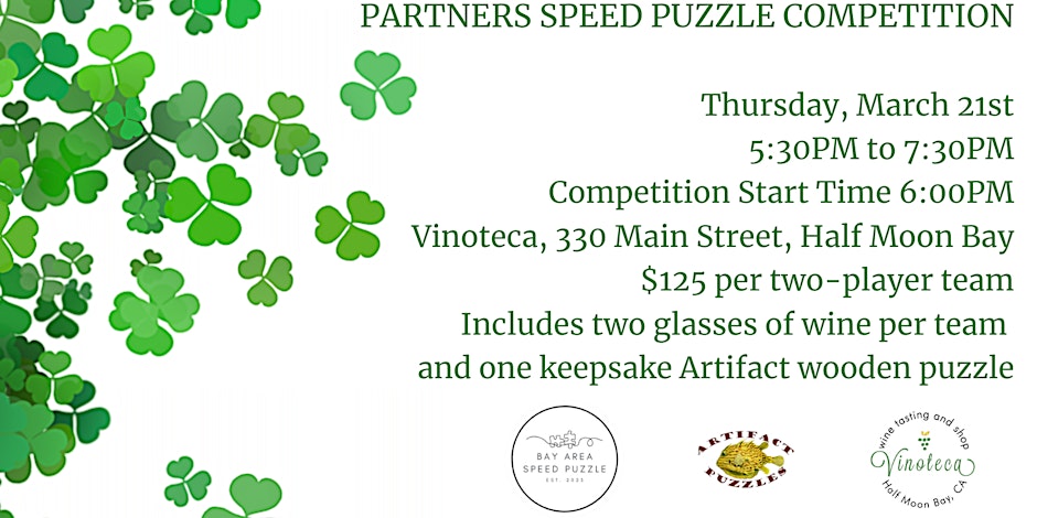 March 21st Half Moon Bay Partners Speed Contest