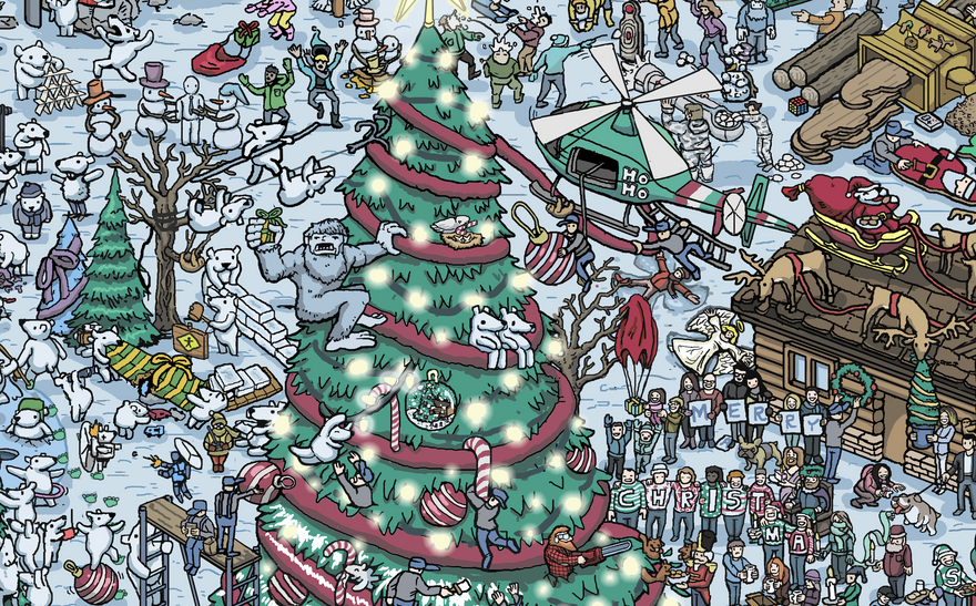 Name this upcoming Christmas puzzle?