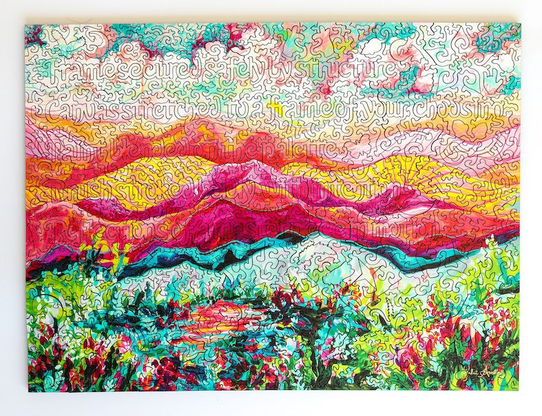 Stumpcraft Puzzles - Julie Amlin Auroras Kiss Wooden Jigsaw Puzzle