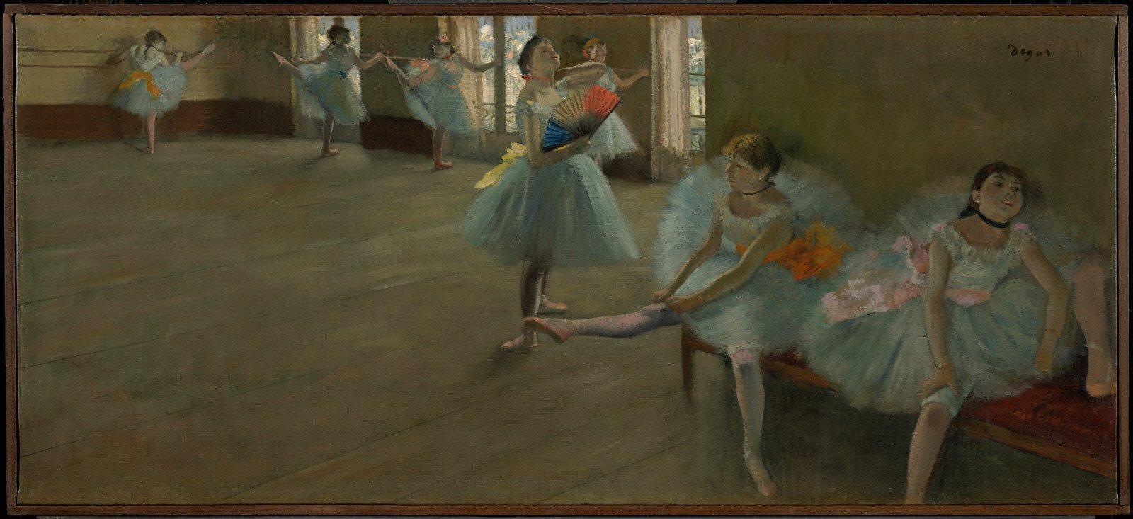 Artifact Puzzles - Degas Ballerinas Wooden Jigsaw Puzzle