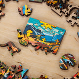 Stumpcraft Puzzles - Alison Philpotts Larch Valley Wooden Jigsaw Puzzles