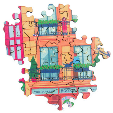 Ecru Puzzles - Elisa Lara Campos City Christmas Wooden Jigsaw Puzzle