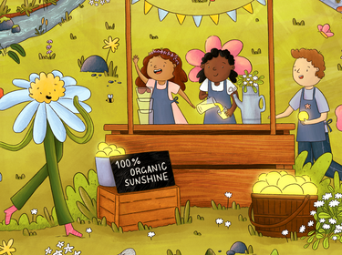 Artifact Puzzles - Lily Evans Fresh Sunshine Wooden Jigsaw Puzzle