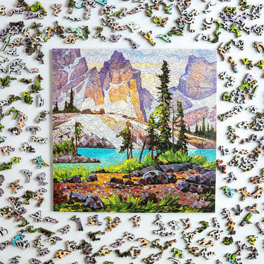 Stumpcraft Puzzles - Graeme Shaw Silent Communion Wooden Jigsaw Puzzle