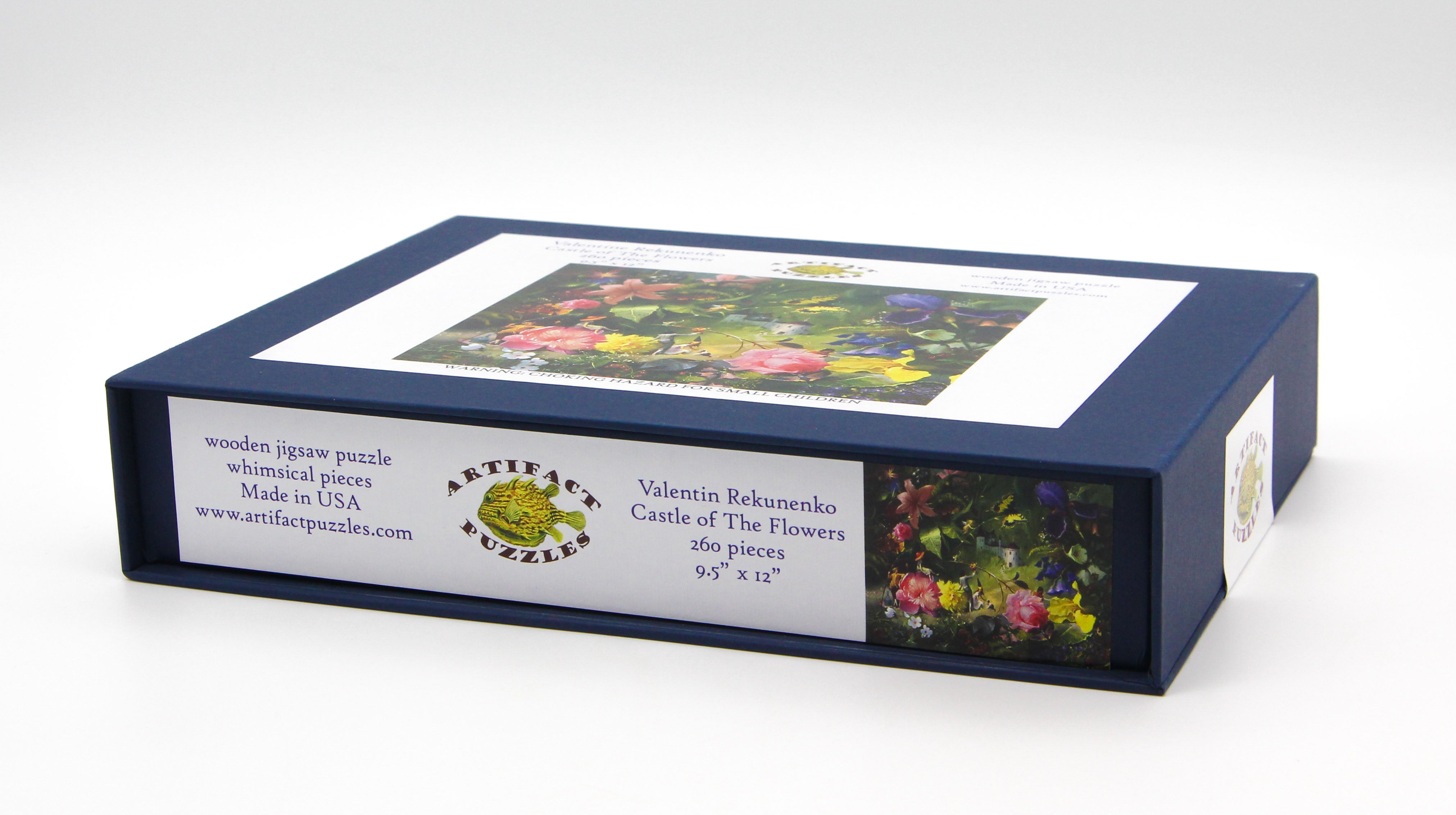 Artifact Puzzles - Rekunenko Castle Of The Flowers Wooden Jigsaw Puzzl