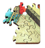 Artifact Puzzles - Kristian Adam Christmas Clubhouse Twelve Day Advent Calendar Wooden Jigsaw Puzzle