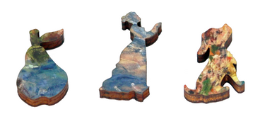 Artifact Puzzles - Monet Cap Martin Wooden Jigsaw Puzzle