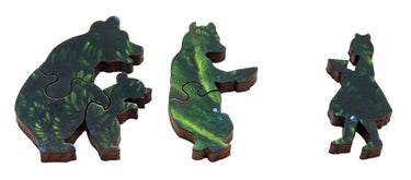 Artifact Puzzles - Tomasz Pietrzyk Mushroom Glow Wooden Jigsaw Puzzle