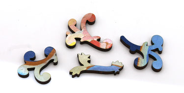 Artifact Puzzles - Mary Benson Delicate Poppy Wooden Jigsaw Puzzle