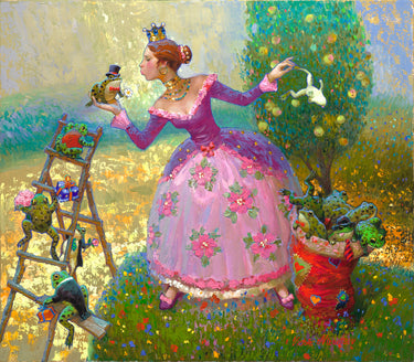 Ecru Puzzles - Victor Nizovtsev In Search Of A Prince Wooden Jigsaw Puzzle