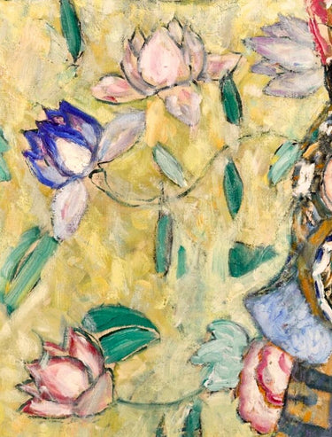 Artifact Puzzles - Klimt Lady With Fan Wooden Jigsaw Puzzle