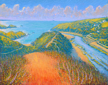 Artifact Puzzles - Thomas Haskett Above Solva Wooden Jigsaw Puzzle