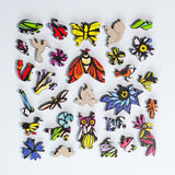 Stumpcraft Puzzles - Lori Anne McKague Lac la Hache Wildflowers Wooden Jigsaw Puzzles