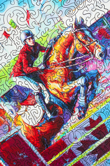 Stumpcraft Puzzles - Dimitri Sirenko The Meadows Breeze Wooden Jigsaw Puzzle