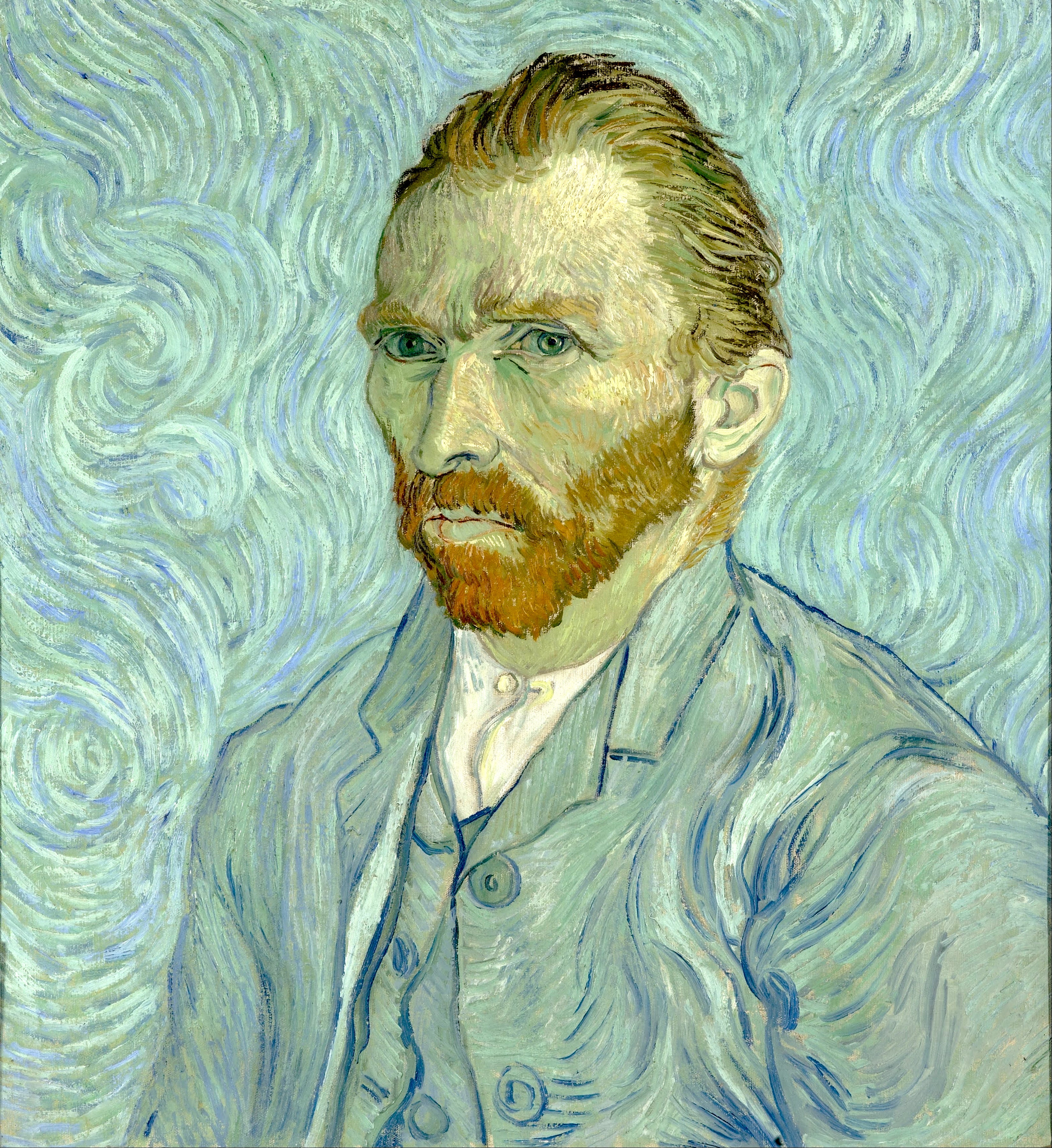 Artifact Puzzles - Van Gogh Self-Portrait Wooden Jigsaw Puzzle