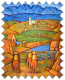 Ecru Puzzles - Alfredo Ramos Martinez Los Charros Del Pueblo Wooden Jigsaw Puzzle