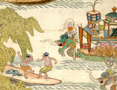 Ecru Puzzles - Dragon Boat Festival Wooden Jigsaw Puzzle