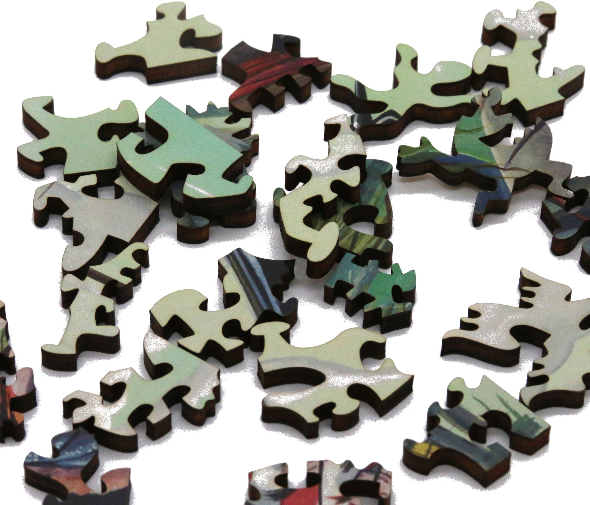 Artifact Puzzles - Joe Vaux Season Of The Rabbit Wooden Jigsaw Puzzle