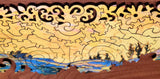 Artifact Puzzles - Erin Hanson Big Sur Lupin Wooden Jigsaw Puzzle
