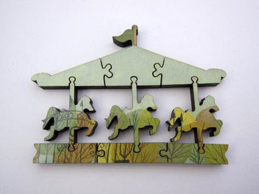 Artifact Puzzles - Matte Stephens Central Park Fifth Avenue Wooden Jigsaw Puzzle