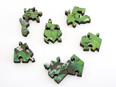 Artifact Puzzles - Bokuyo Forest Diptych Wooden Jigsaw Puzzle
