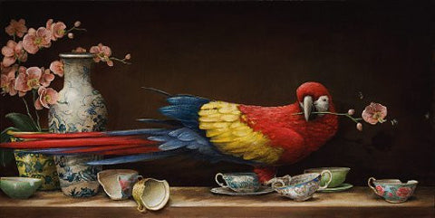 Artifact Puzzles - Kevin Sloan Fragile Habitat Wooden Jigsaw Puzzle