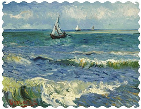 Artifact Puzzles - Van Gogh Sea At Saintes-Maries Wooden Jigsaw Puzzle