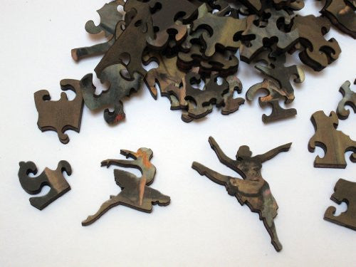 Artifact Puzzles - Degas Ballerinas Wooden Jigsaw Puzzle