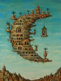 Artifact Puzzles - Tyukanov Moon Wooden Jigsaw Puzzle