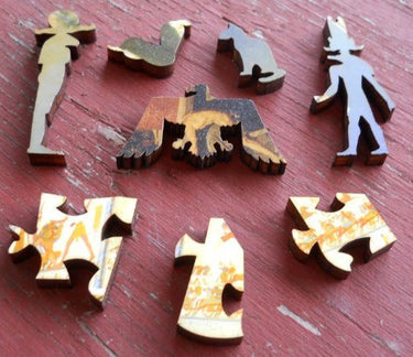 Artifact Puzzles - Poynter Israel In Egypt Wooden Jigsaw Puzzle