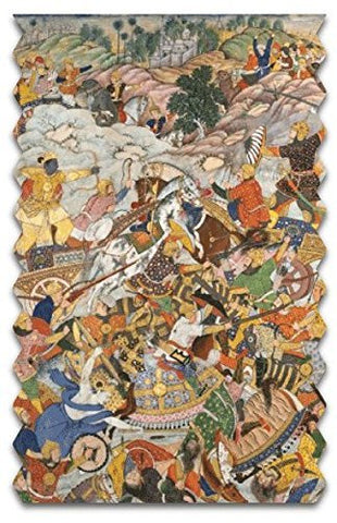 Artifact Puzzles - Krishna Fighting Wooden Jigsaw Puzzle