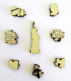 Artifact Puzzles - Susan Loy Bill Of Rights Wooden Jigsaw Puzzle