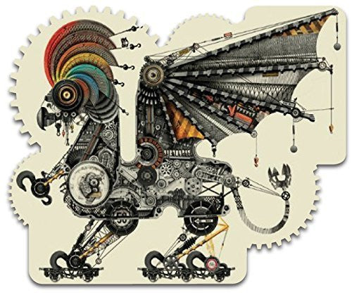 Artifact Puzzles - Diego Mazzeo Mechanical Griffin Wooden Jigsaw Puzzle