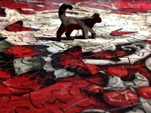 Artifact Puzzles - Daniel Merriam Flight Of Scarlet Limited Edition Wooden Jigsaw Puzzle