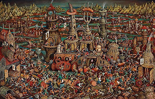 Artifact Puzzles - Tyukanov Uprising Of The Sausages Wooden Jigsaw Puzzle
