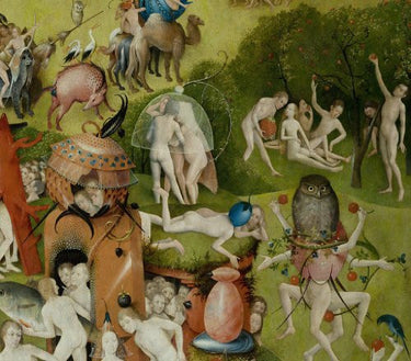 Artifact Puzzles - Hieronymus Bosch Garden Of Earthly Delights Wooden Jigsaw Puzzle