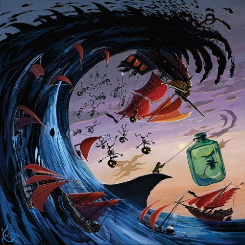 Artifact Puzzles - Joe Vaux Message In A Bottle Wooden Jigsaw Puzzle