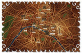 Artifact Puzzles - Vladstudio Paris Map Wooden Jigsaw Puzzle