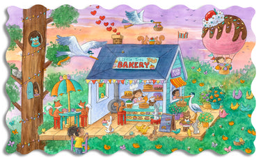 Artifact Puzzles - Amariah Rauscher Little Tree Bakery Wooden Jigsaw Puzzle